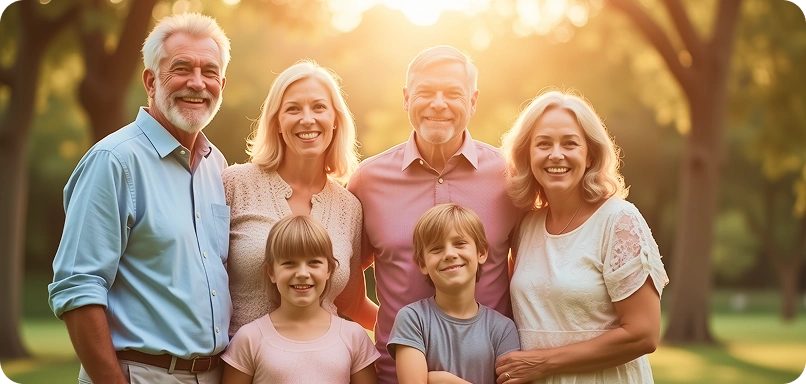 Happy family